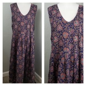 Vintage Via Saint Andrea Romper Dress 18T Paisley